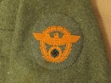 WW2 Nazi Feldgendarmerie Officer's Tunic w/ Cuff Title, Breast Eagle, & Sleeve Eagle SOLD - 3 of 25