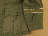 WW2 Nazi Feldgendarmerie Officer's Tunic w/ Cuff Title, Breast Eagle, & Sleeve Eagle SOLD - 13 of 25