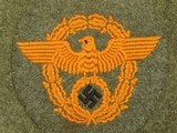 WW2 Nazi Feldgendarmerie Officer's Tunic w/ Cuff Title, Breast Eagle, & Sleeve Eagle SOLD - 24 of 25