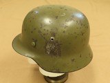 WW2 German Heer M35 Double Decal Helmet w/ Liner Band
SOLD - 3 of 15