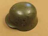 WW2 German Heer M35 Double Decal Helmet w/ Liner Band
SOLD - 12 of 15