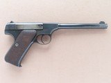 Pre-War 1st Series 1928 Vintage Colt Woodsman .22 Automatic Pistol
** Early Standard Velocity Gun ** SOLD - 6 of 25