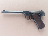 Pre-War 1st Series 1928 Vintage Colt Woodsman .22 Automatic Pistol
** Early Standard Velocity Gun ** SOLD - 1 of 25