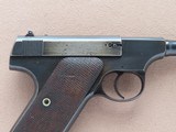 Pre-War 1st Series 1928 Vintage Colt Woodsman .22 Automatic Pistol
** Early Standard Velocity Gun ** SOLD - 8 of 25