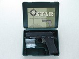 1978 Spanish Star Model BM 9mm Automatic Pistol w/ Original Box, Manual, & Cleaning Rod
** All-Original & Clean Example ** SOLD - 3 of 25