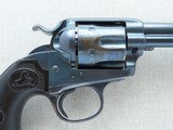 1902 Vintage Colt Bisley Frontier Six Shooter in .44-40 Caliber ** All-Matching & Old Refinish ** SOLD - 8 of 25