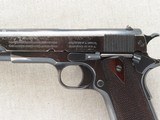 1914 Vintage Colt 1911 Commercial Model ID'ed to WWI Veteran "Capt. Heitmeyer", Cal. .45 ACP, World War One Provenance & Documents SOLD - 4 of 22