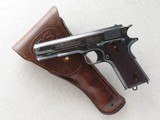 1914 Vintage Colt 1911 Commercial Model ID'ed to WWI Veteran "Capt. Heitmeyer", Cal. .45 ACP, World War One Provenance & Documents SOLD - 1 of 22