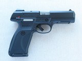 2014 Ruger Model SR45 Blackened Alloy .45 ACP Pistol w/ Original Box, Manual, Etc.
** Minty Example of Discontinued Model ** - 8 of 25