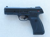 2014 Ruger Model SR45 Blackened Alloy .45 ACP Pistol w/ Original Box, Manual, Etc.
** Minty Example of Discontinued Model ** - 3 of 25