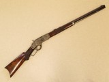 Winchester Deluxe Model 1873 Rifle, Cal. 32 W.C.F. (32-20), Antique, 1883 Vintage - 9 of 19