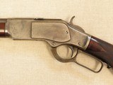 Winchester Deluxe Model 1873 Rifle, Cal. 32 W.C.F. (32-20), Antique, 1883 Vintage - 7 of 19