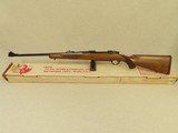 1982 Vintage Ruger Model 77 ST (Round Top) Rifle in .30-06 Springfield w/ Box & Manual
** MINT Round Top & Tang Safety Rifle! ** SOLD - 1 of 25