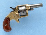 Colt 5-Shot House Revolver, Factory Engraved, Cal. .41 RF, 1879 Vintage, 2 5/8 Inch Barrel - 9 of 9