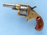 Colt 5-Shot House Revolver, Factory Engraved, Cal. .41 RF, 1879 Vintage, 2 5/8 Inch Barrel - 8 of 9
