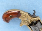 Colt 5-Shot House Revolver, Factory Engraved, Cal. .41 RF, 1879 Vintage, 2 5/8 Inch Barrel - 5 of 9