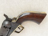 Colt Baby Dragoon, Engraved, .31 Caliber Percussion, Rare 2 5/8 Inch Barrel, 1848/49 Vintage - 7 of 11