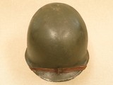 WW2 U.S. M1 Helmet from 1st Lt. W. Gerhardt of the 36th Infantry Division, World War 2 - 2 of 17