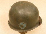 WW2 U.S. M1 Helmet from 1st Lt. W. Gerhardt of the 36th Infantry Division, World War 2 - 4 of 17