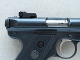 1987 Vintage Ruger Mark II .22 Pistol w/ Custom Adjustable Target Sights
** Nice Clean Pistol ** - 3 of 25