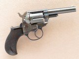 Colt Model 1877 Lightning, 1st Year Production, Cal. .38 Colt, 3 1/2 Inch Barrel, Checkered Rosewood Grips - 2 of 12