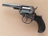 Colt Model 1877 Lightning, 1st Year Production, Cal. .38 Colt, 3 1/2 Inch Barrel, Checkered Rosewood Grips - 11 of 12