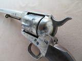 Colt Single Action Army U.S. Cavalry Model .45 Long Colt Nickel Plated MFG. 1883 **Unusual State Militia/Factory Buy Back** - 5 of 25