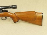 1950's Vintage Sako Pre-Vixen L46 Rifle in .222 Remington in Custom Bishop Stock w/ Period Sako Rings & Weaver K10 Scope SOLD - 8 of 25