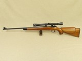 1950's Vintage Sako Pre-Vixen L46 Rifle in .222 Remington in Custom Bishop Stock w/ Period Sako Rings & Weaver K10 Scope SOLD - 7 of 25