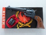 1969 3-Screw Ruger Single Six .22 Caliber Revolver w/ .22 Mag Cylinder & Original Box, Manual, Etc.
SOLD - 1 of 25