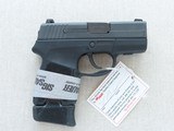 Sig Sauer Model P290RS 9mm in Black Stainless Steel w/ Original Box, Extra Mag, Manual
** Minty Unfired Gun ** - 6 of 23