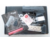 Sig Sauer Model P290RS 9mm in Black Stainless Steel w/ Original Box, Extra Mag, Manual
** Minty Unfired Gun ** - 1 of 23