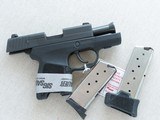 Sig Sauer Model P290RS 9mm in Black Stainless Steel w/ Original Box, Extra Mag, Manual
** Minty Unfired Gun ** - 20 of 23