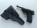 1981 Walther Model P-1 9mm Pistol Rig w/ Original Holster
** Nice German Police Rig ** - 1 of 25