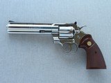 1979 Vintage Colt Python 6" Inch Nickel Finish
** Excellent Condition ** - 1 of 25