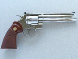 1979 Vintage Colt Python 6" Inch Nickel Finish
** Excellent Condition ** - 5 of 25