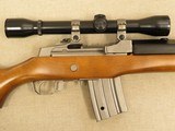 Ruger Mini-14 Ranch Rifle, with Weaver 4x Scope, Cal. .223 - 4 of 17