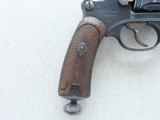 World War 1 French St. Etienne Mle.1892 Lebel Revolver in 8mm French Ordnance** Beautiful All-Original Revolver w/ Mint Bore! ** SOLD - 2 of 25