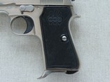 1960's Vintage Beretta Model 1934 .380 ACP Pistol w/ Nickel Finish
** Beautiful Vintage Beretta ** - 2 of 25