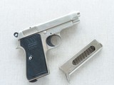 1960's Vintage Beretta Model 1934 .380 ACP Pistol w/ Nickel Finish
** Beautiful Vintage Beretta ** - 23 of 25