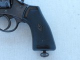 Circa 1919 British Military Webley Mark VI Service Revolver w/ Scarce 4" Barrel in .455 Webley Caliber
** Very Neat Webley! ** SOLD - 2 of 25