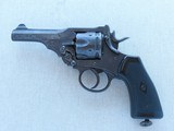 Circa 1919 British Military Webley Mark VI Service Revolver w/ Scarce 4" Barrel in .455 Webley Caliber
** Very Neat Webley! ** SOLD - 1 of 25
