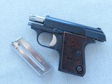 1960 Vintage Astra Cub .22 Short Pistol w/ Original Box, Extra Mag, Cleaning Rod, & Manual
** MINTY & Beautiful! ** SOLD - 19 of 25