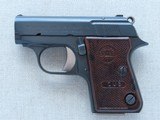 1960 Vintage Astra Cub .22 Short Pistol w/ Original Box, Extra Mag, Cleaning Rod, & Manual
** MINTY & Beautiful! ** SOLD - 5 of 25