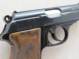 Scarce 1939 Walther PPK Commercial Dural Frame Duralumin W/ Green Cast Anodizing .32 A.C.P. 7.65 MM **Crown N Proofed** SALE PENDING - 9 of 25