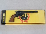 Old Model Ruger Single Six Magnum Flattop .22 Mag. **MFG. 1960 w/ XR3 frame and varnished grips** - 3 of 25