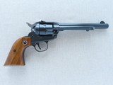 1961 Vintage Ruger Old Model Single Six .22 WRF Flat Top Revolver w/ Factory Added .22 LR Cylinder & Parts - 7 of 25