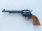 1961 Vintage Ruger Old Model Single Six .22 WRF Flat Top Revolver w/ Factory Added .22 LR Cylinder & Parts - 2 of 25