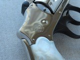 1909 Vintage Smith & Wesson New Departure Safety Hammerless in .32 S&W (3rd Model) ** Beautiful Re-Nickel w/ Pearl Grips ** SOLD - 24 of 25