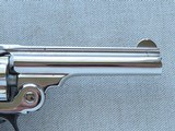 1909 Vintage Smith & Wesson New Departure Safety Hammerless in .32 S&W (3rd Model) ** Beautiful Re-Nickel w/ Pearl Grips ** SOLD - 8 of 25